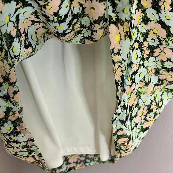 Volcom womans Floral Printed Dress Sleeveless Collared size M/12 - Picture 7 of 12